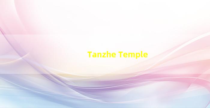 Tanzhe Temple